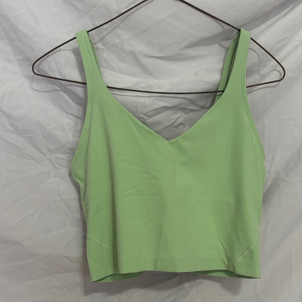 lululemon athletica Green Tank Top